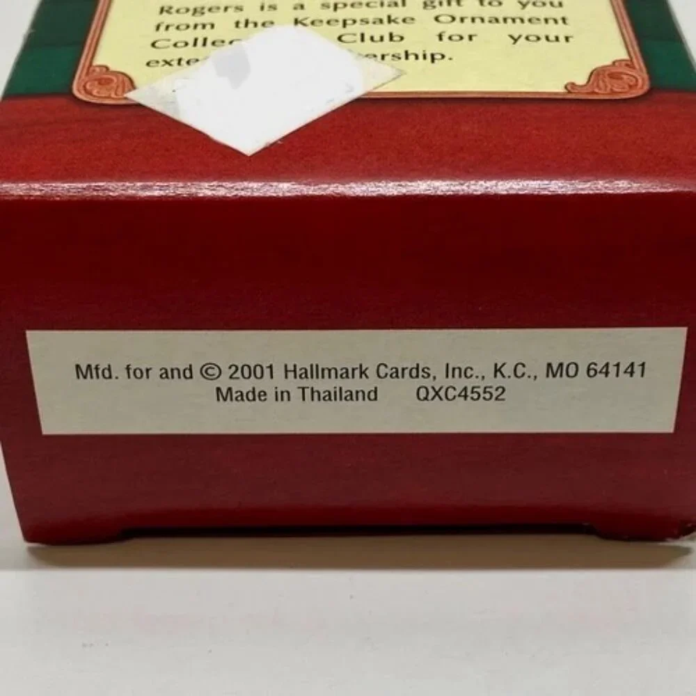 Vintage Christmas Ornament Ready for Delivery Hallmark Keepsake 2001‎ NIB